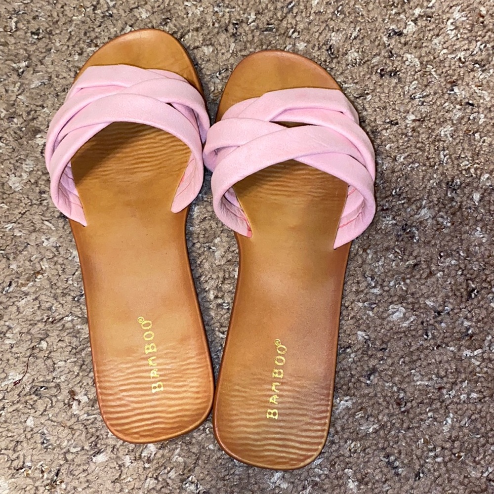 NWOT Pink Sandals